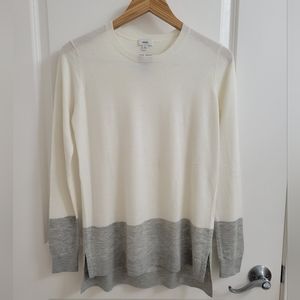 Vince Light Colorblock Sweater Women Size XS